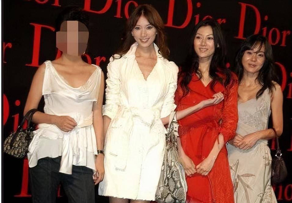 在合照时,林志玲被指耍小心思,直接将手臂和身子挡在李嘉欣的面前