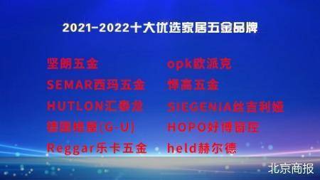 KU游官方|ribenrenti|2021-2022十大优选家居五金品牌