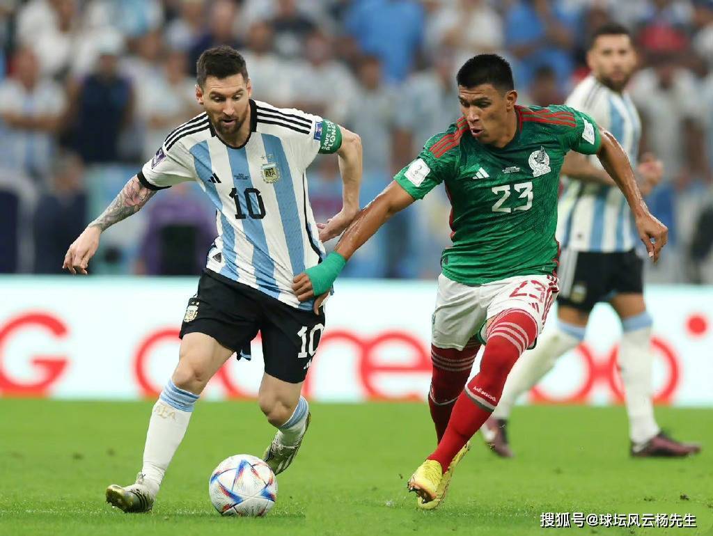 2022卡塔尔世界杯，阿根廷2-0击败墨西哥，梅西一传一射当选全场最佳