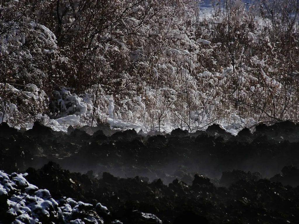 但为瞬霁山晚云初雪,汀寒月照霜