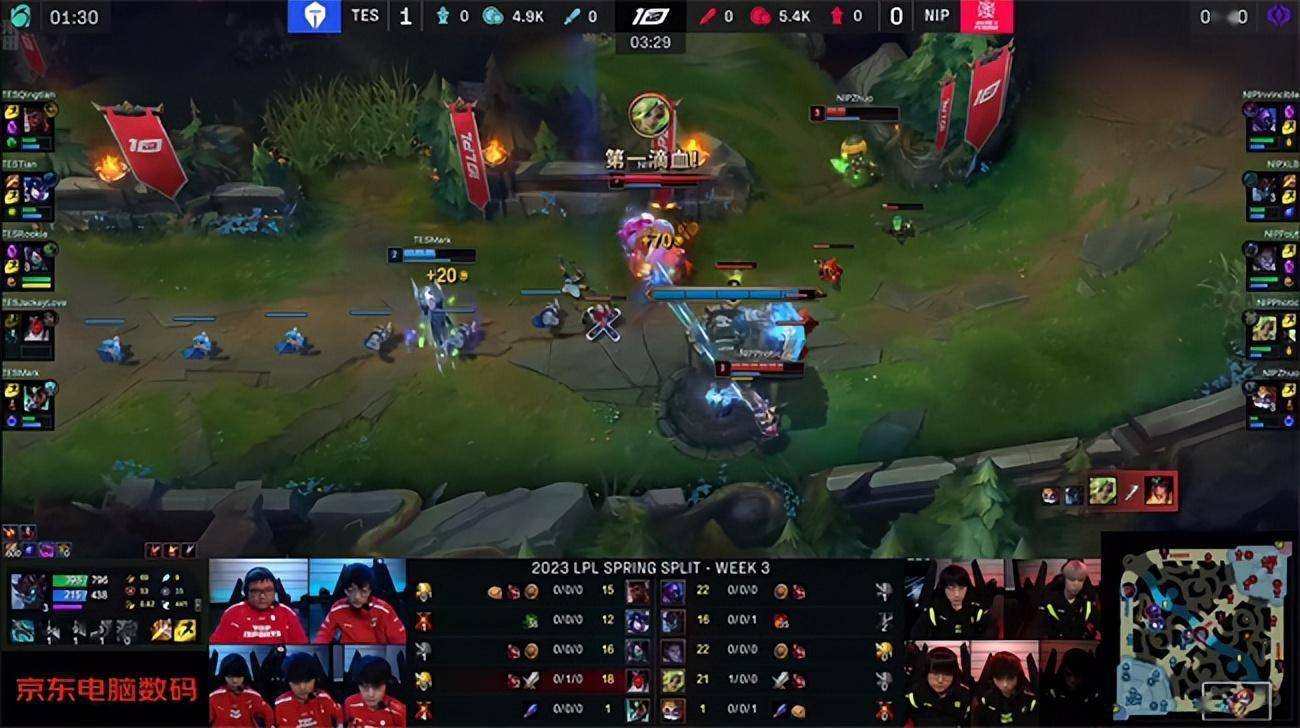 LOL-LPL：JackeyLove老鼠带猫出没无常节拍拉满，TES 2-1击败NIP