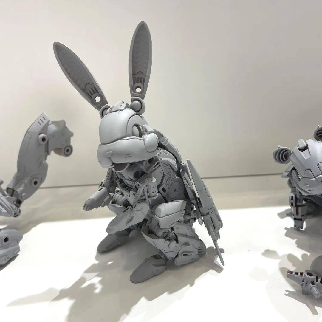 模玩资讯：云逛展 WF2023冬季展 国模机甲篇