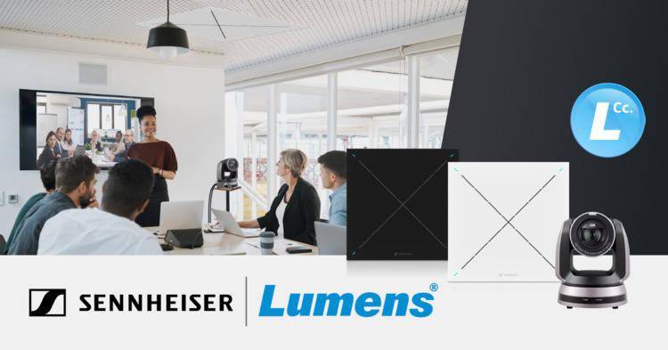 森海塞尔和 Lumens 联袂带来实在会议体验