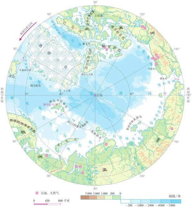 大气运动常识点最全梳理，空白＋彩色世界区域天文填图（可下载）