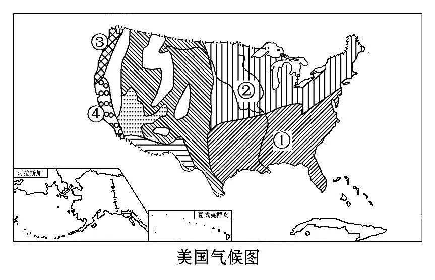 大气运动常识点最全梳理，空白＋彩色世界区域天文填图（可下载）