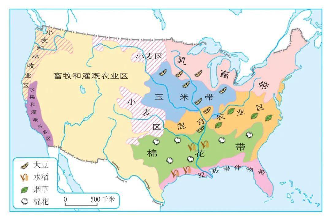 大气运动常识点最全梳理，空白＋彩色世界区域天文填图（可下载）