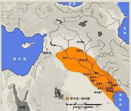 第一次统一两河流域的阿卡德帝国