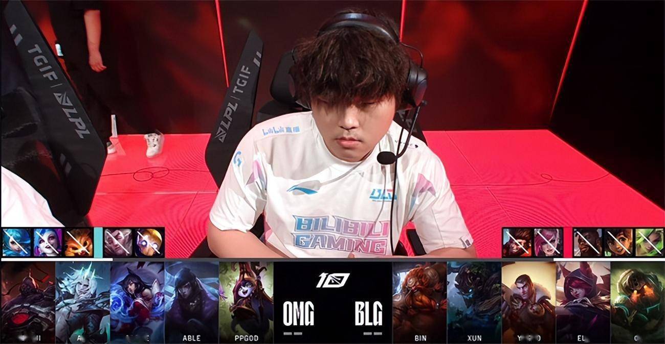 LOL-LPL：Elk超神霞两度单杀Able厄斐琉斯，BLG 2-0战胜OMG！