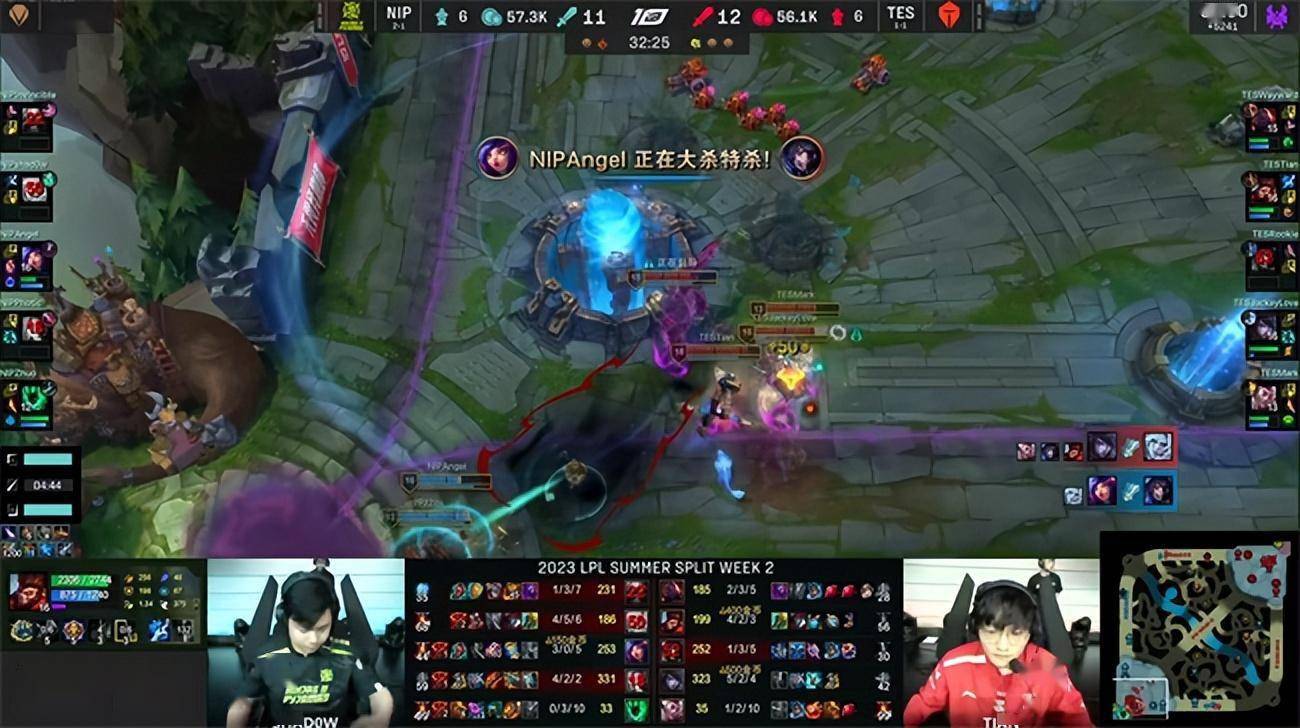 LOL-LPL：JKL法核吉格斯线杀厄斐琉斯，TES易如反掌2-0轻取NIP