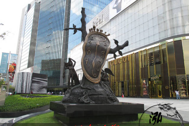 广场景观工艺品装饰摆件 铸铜圆鼎雕塑青铜香炉鼎落地鼎雕像鼎盛千秋