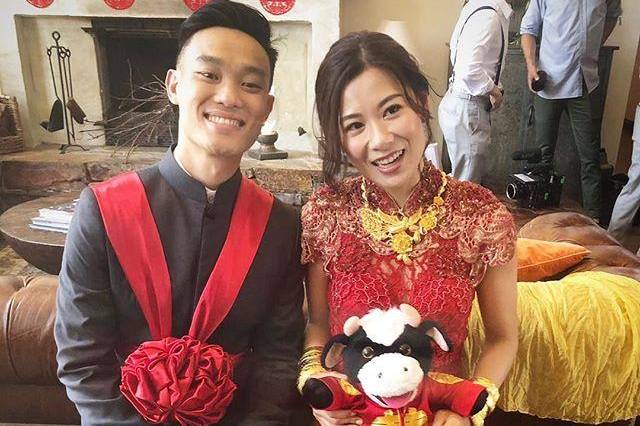 kendy身份在香港演艺圈工作,叶晴晴行事低调不靠父荫,和老公jonathan