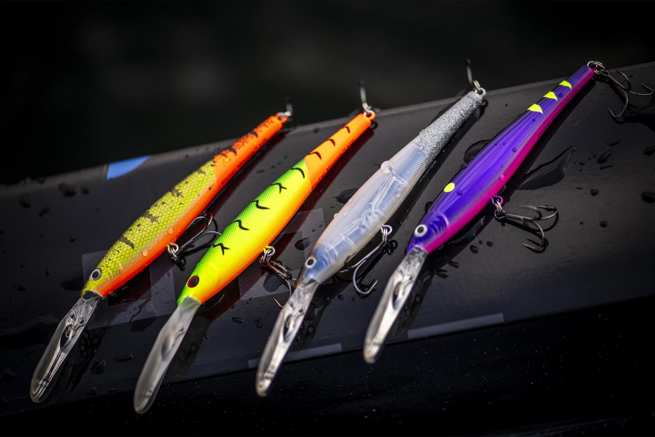 贝克力路亚硬饵flicker米诺水中泳姿展示