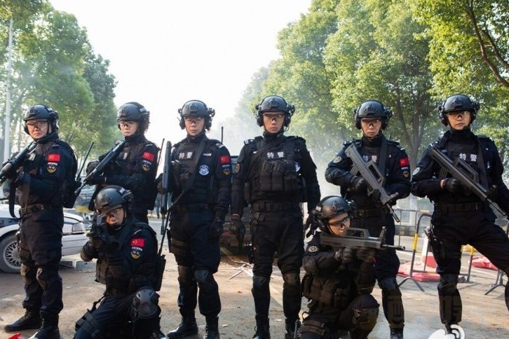 广安特警打邻水人图片图片