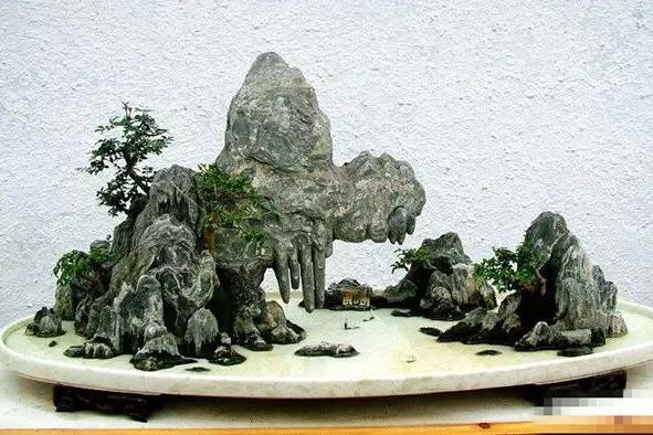 令人陶醉的山石盆景,百看不厌