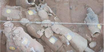 兵马俑制作采取“物勒工名”制 兵马俑彩绘使用绝美中国紫