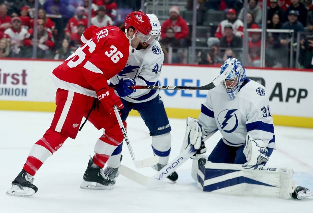 2324赛季nhl常规赛底特律红翼64坦帕湾闪电