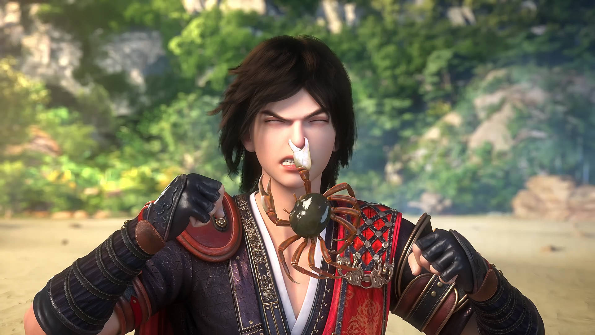 国漫壁纸|《少年歌行》中的大螃蟹:此蟹战力不俗-搜狐大视野-搜狐新闻