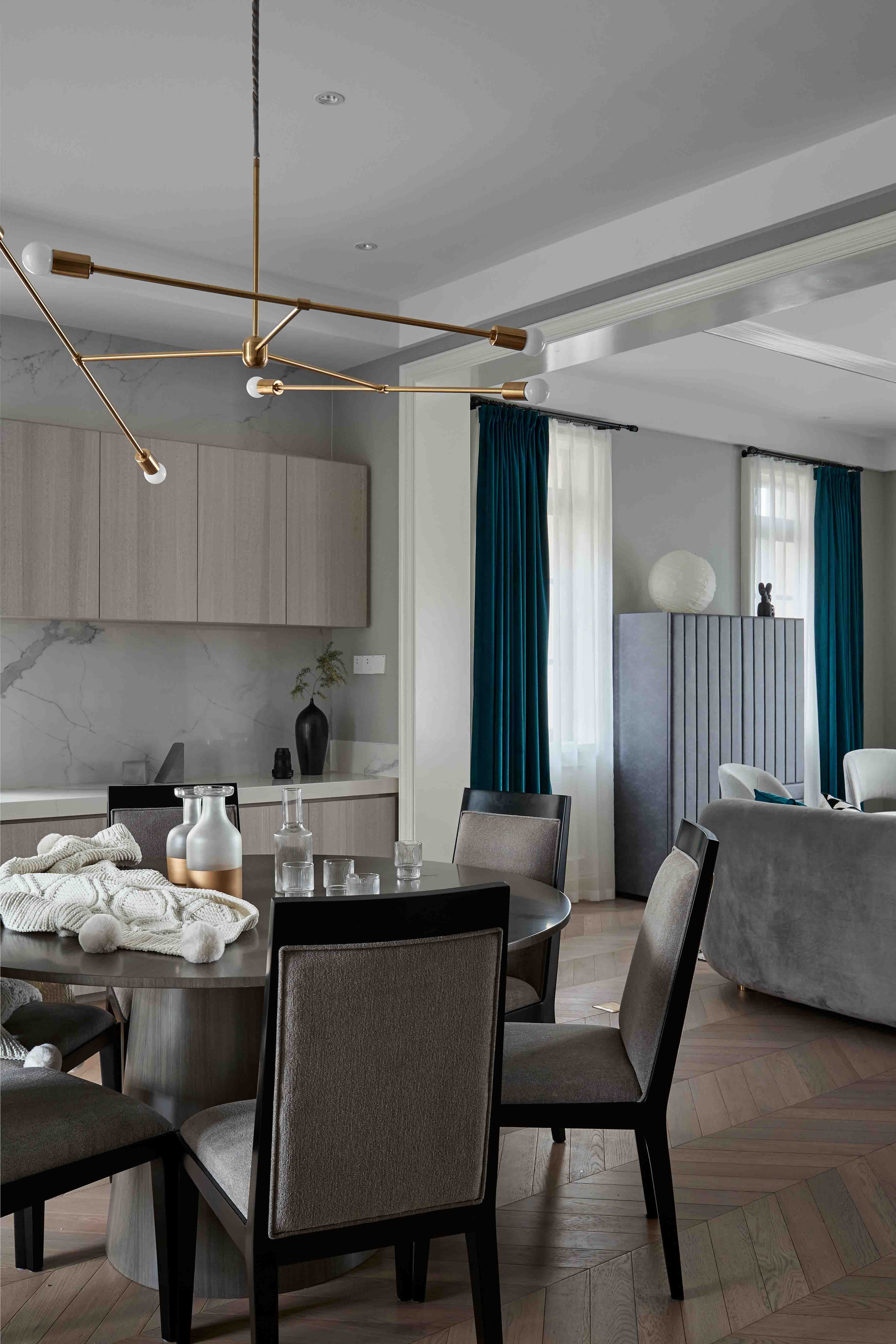 室内装修轻奢风格设计案例鉴赏