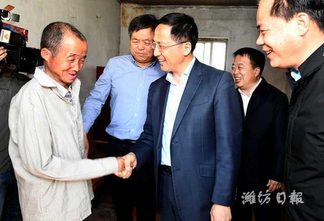 惠新安到寿光调研工作并看望四进攻坚工作组成员