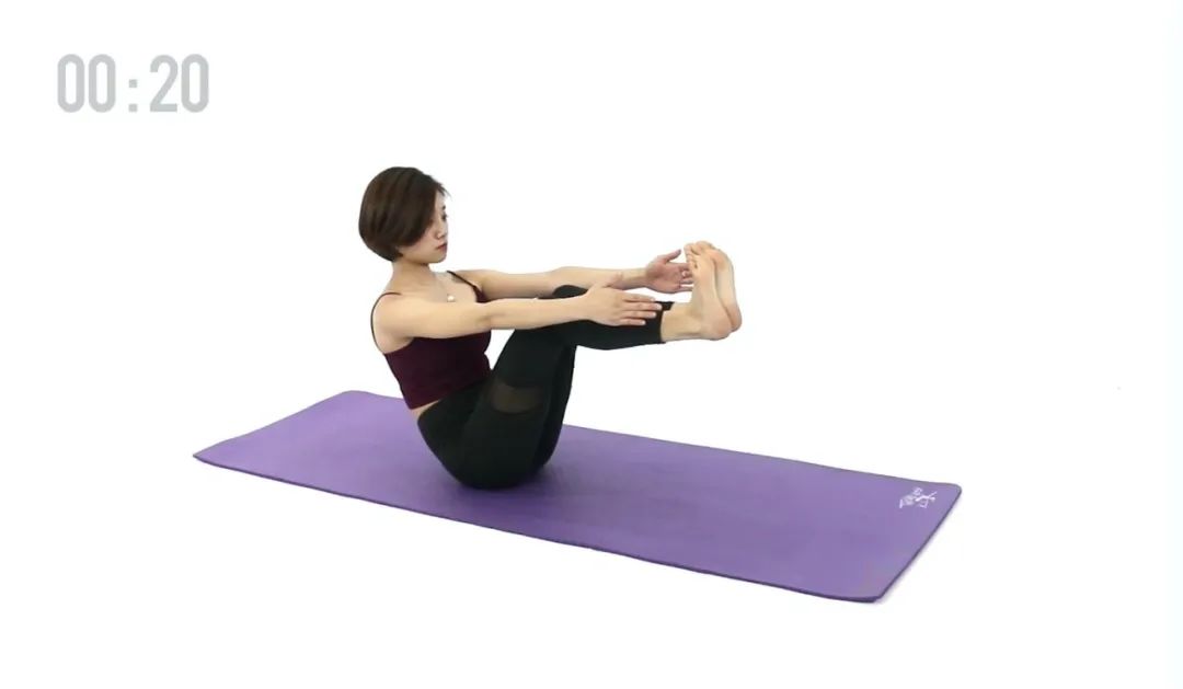 蓝菲瑜伽半船式视频教学