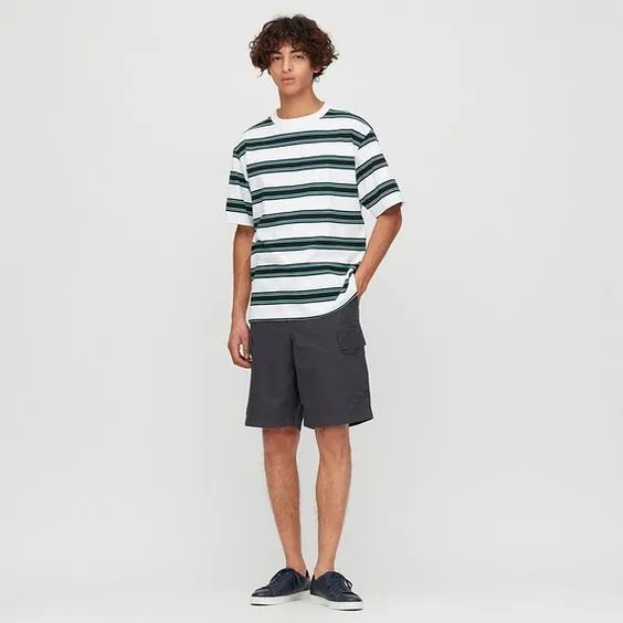 原创男士穿条纹t恤很小气那是你对它不了解这样穿优雅时髦