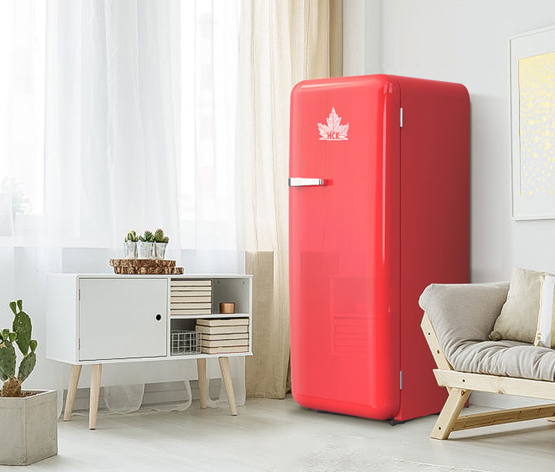 惊艳亮相!hck哈士奇小冰箱引领时尚家居潮流