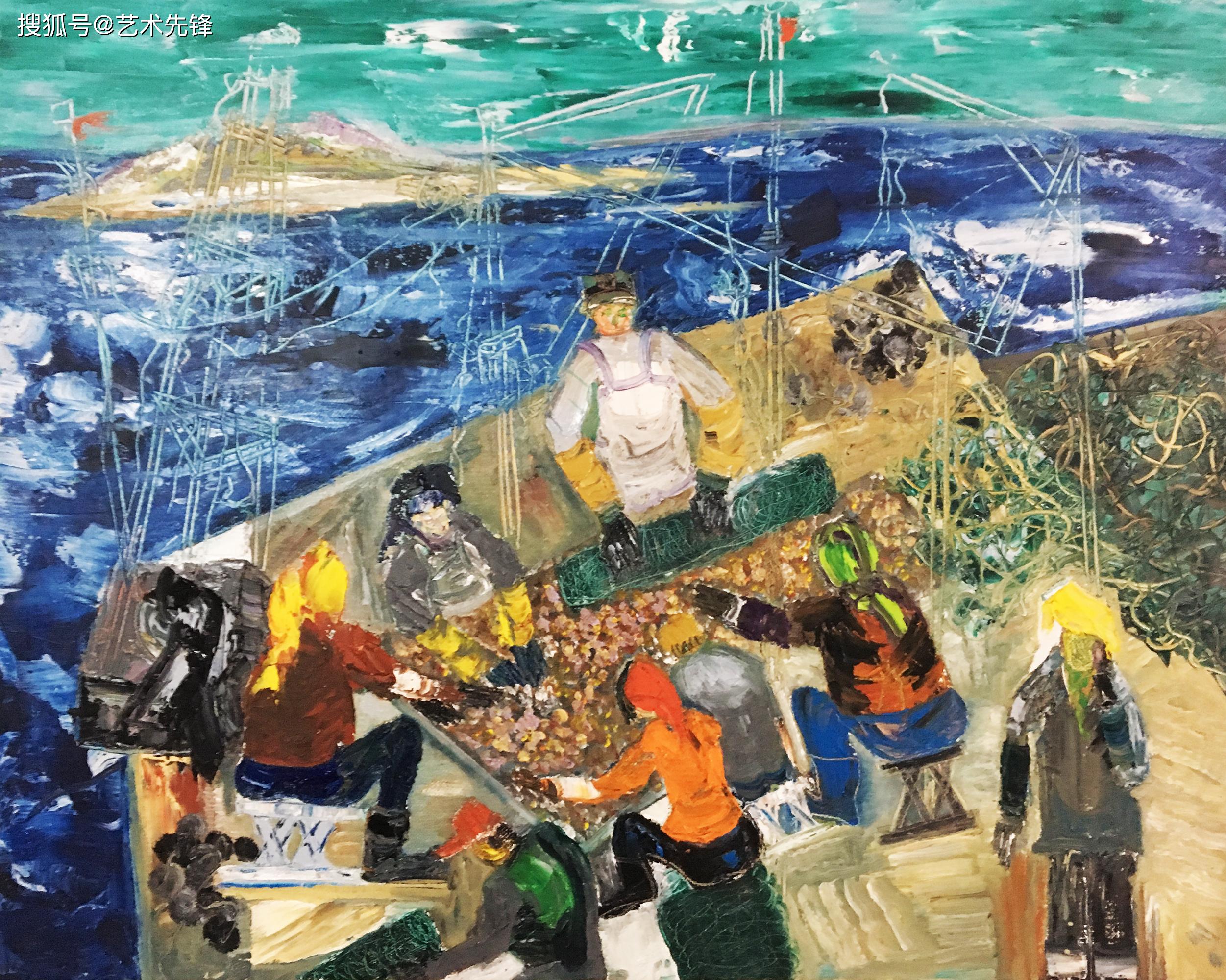 每一笔每一个块面和色都有自己的故事画家梁斌