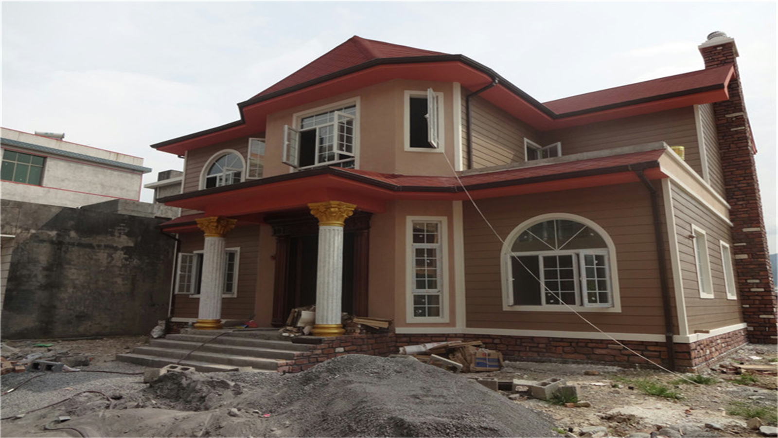 鲁工润屋轻钢别墅鉴赏