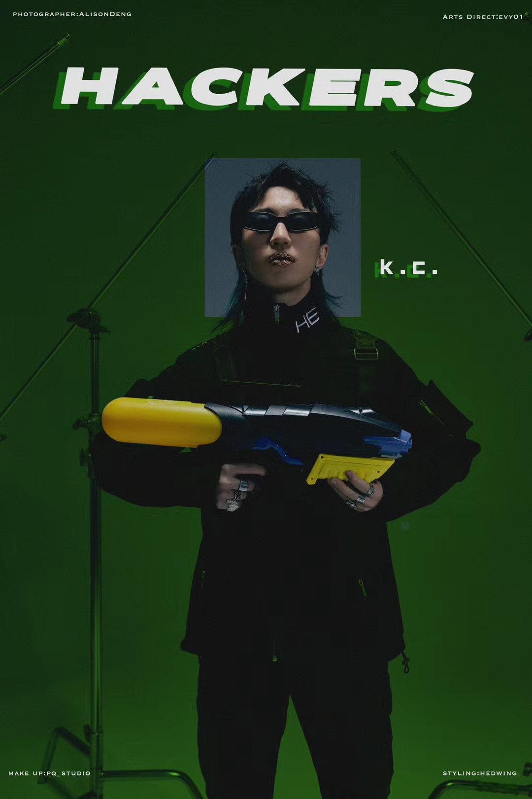 rapper kc 2020"未来战士"主题概念大片释出