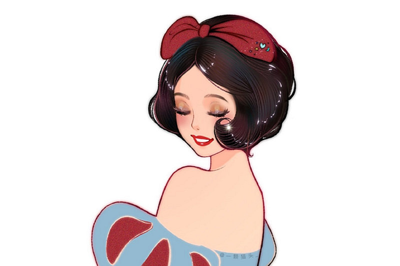 原创何为"回眸一笑百媚生"?迪士尼公主亲自演绎,短发灰姑娘够迷人