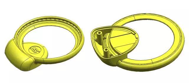 汽车冷气出风口模具设计 做完才发现内圈倒扣 看大师如何化险为夷