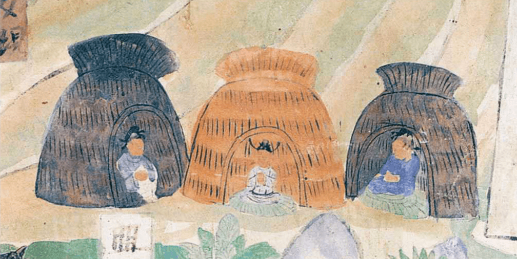 其中有宫殿,阙,佛寺,塔,城垣,住宅,还有监狱,坟墓,高台,草庵,穹庐,帐