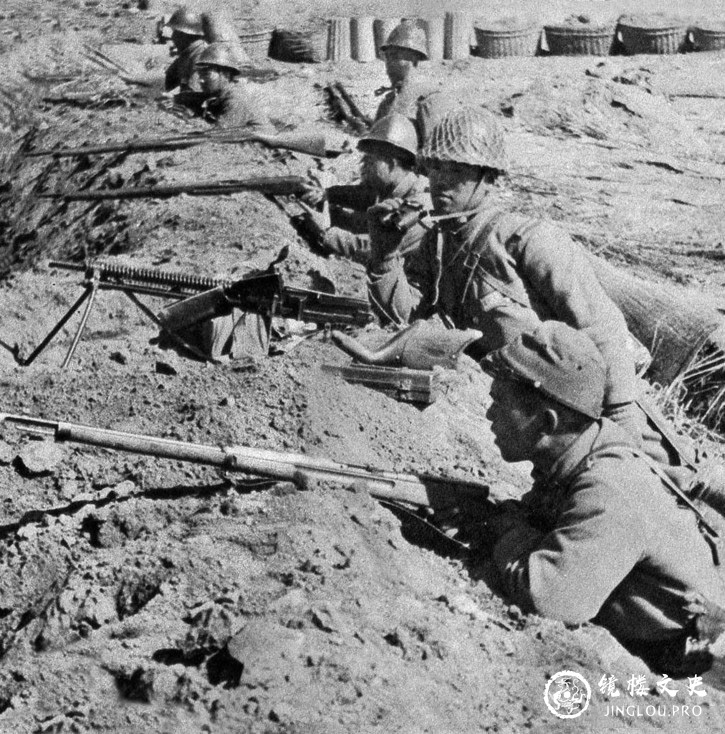 1938年3月19日,徐州会战,山东沂州汤头镇,战场上的日军长野部队士兵