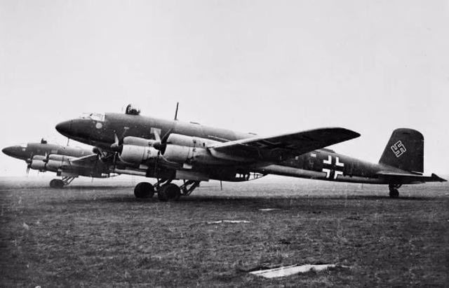 大西洋上空的"秃鹰",二战纳粹的反舰利器,fw-200侦察轰炸机