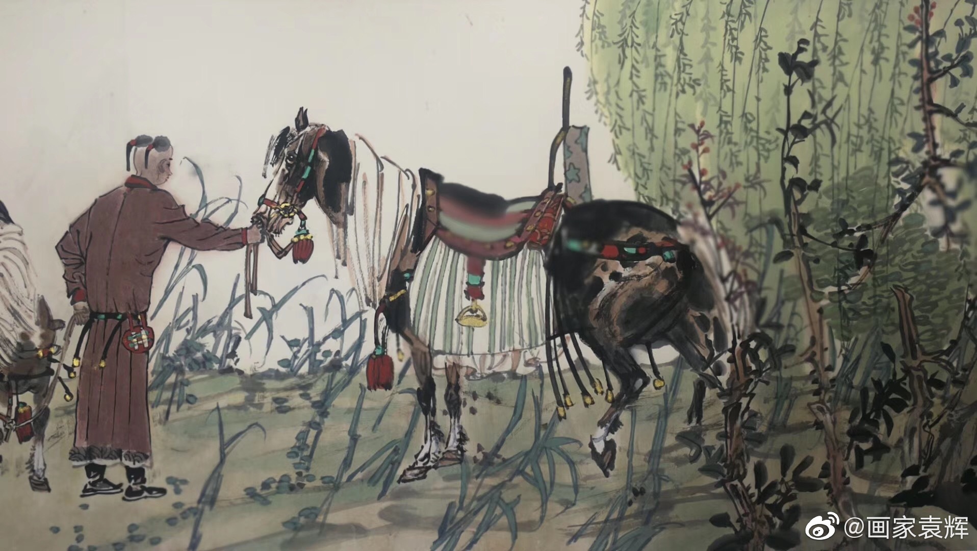 书画名家著名画家袁辉作品赏析