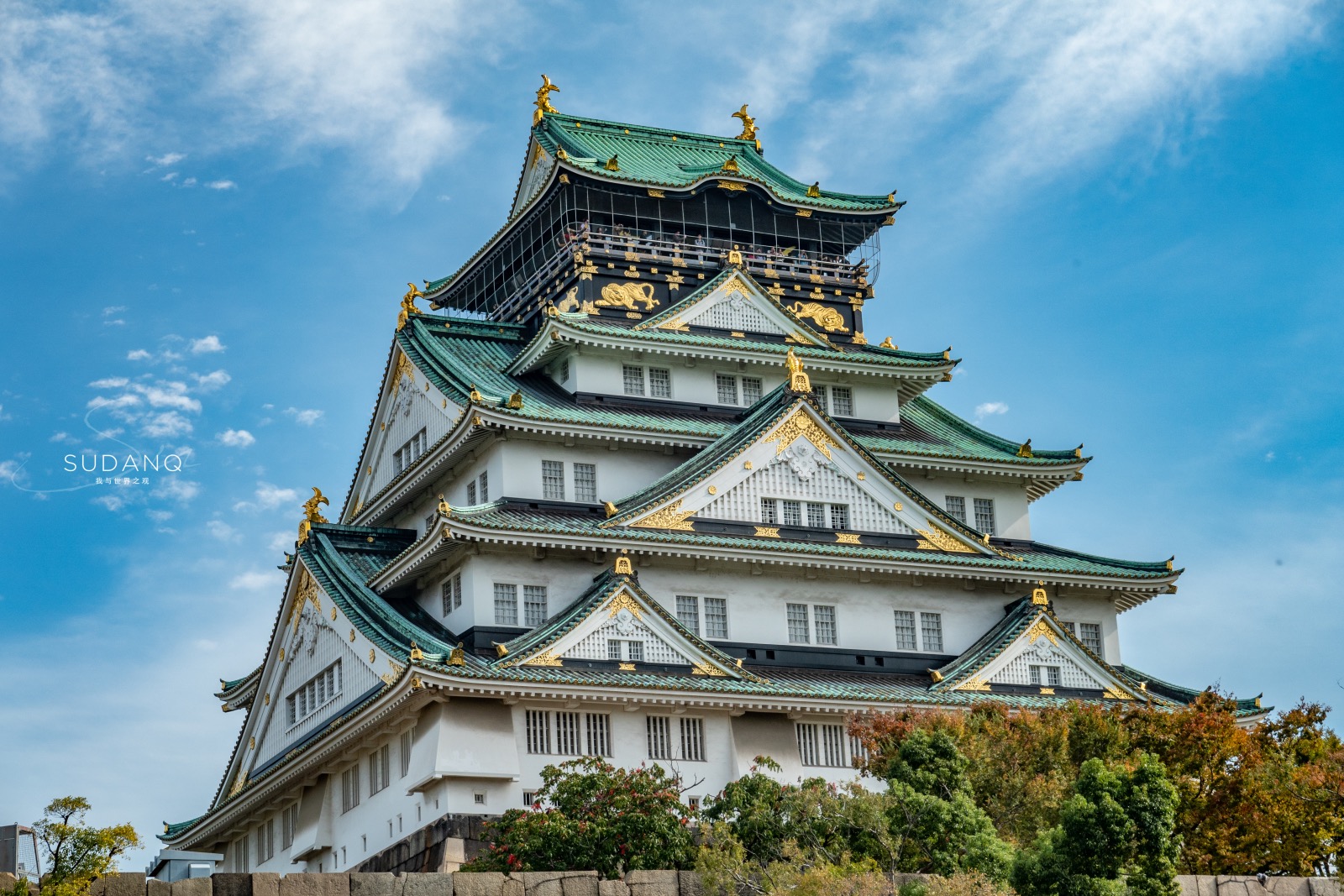 大阪城安装电梯日本首相表示大错误这座城堡经历了什么