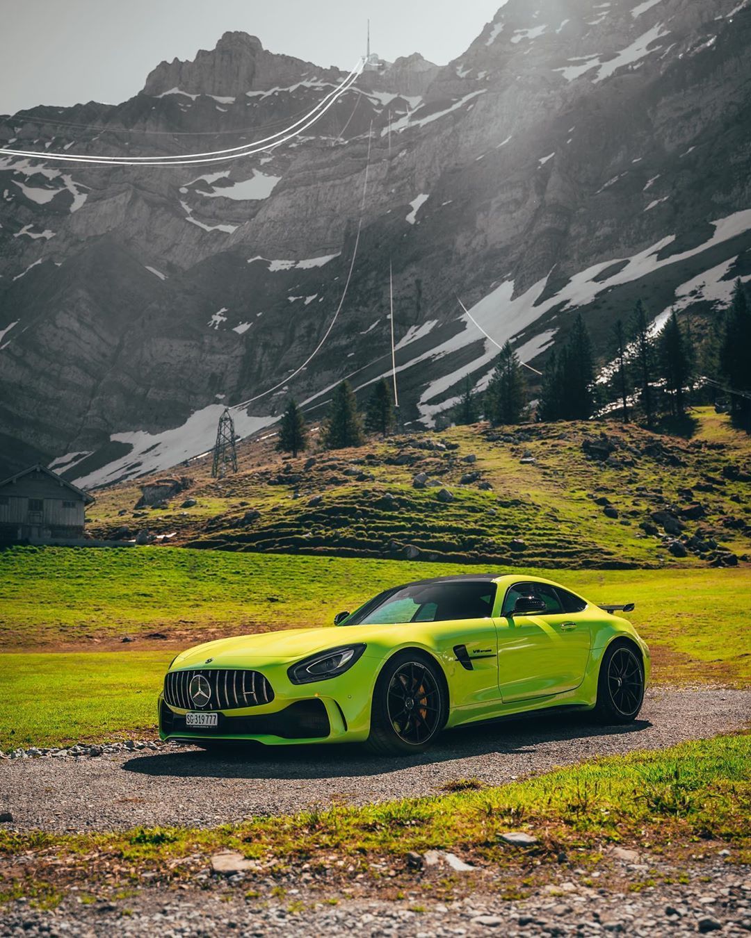 奔驰AMG GT-R绿魔,这颜色真TM像极了爱情!-搜狐大视野-搜狐新闻