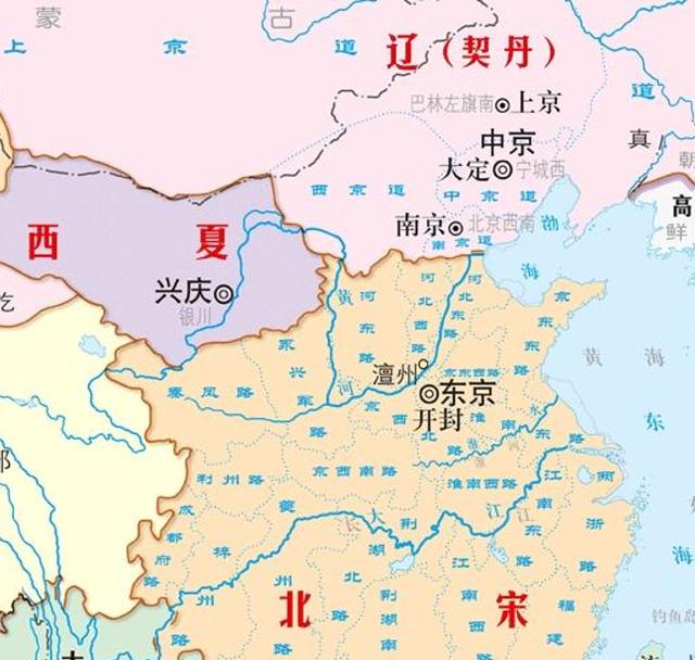 北宋契丹地图图片