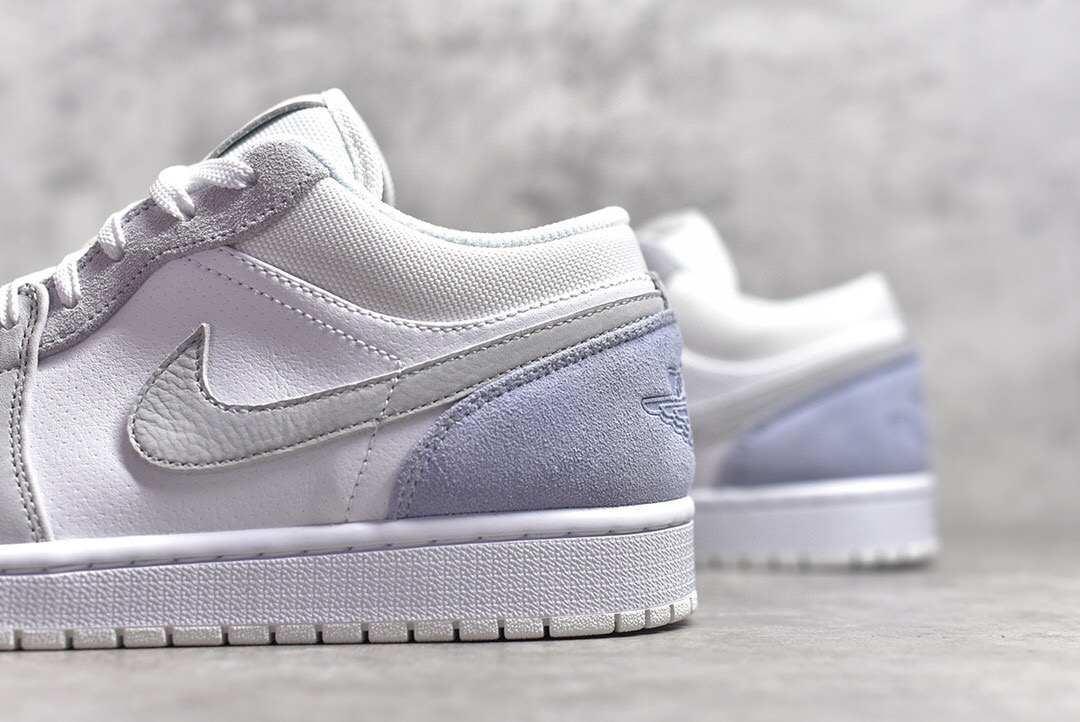 乔丹低帮airjordan1lowparis小巴黎迷雾蓝运动鞋