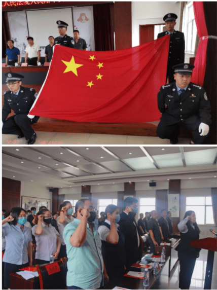 海南区人民法院举行人民陪审员就职宣誓仪式