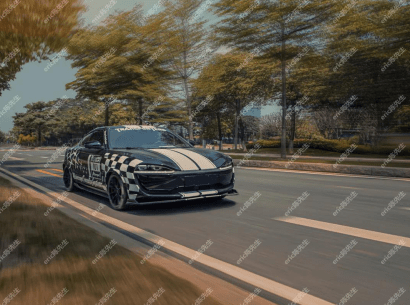 国内首次电动汽车改装大赛零跑s01炫出个性潮流