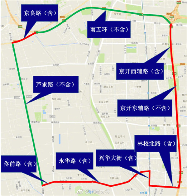 北京顺义皮卡禁行路段图片