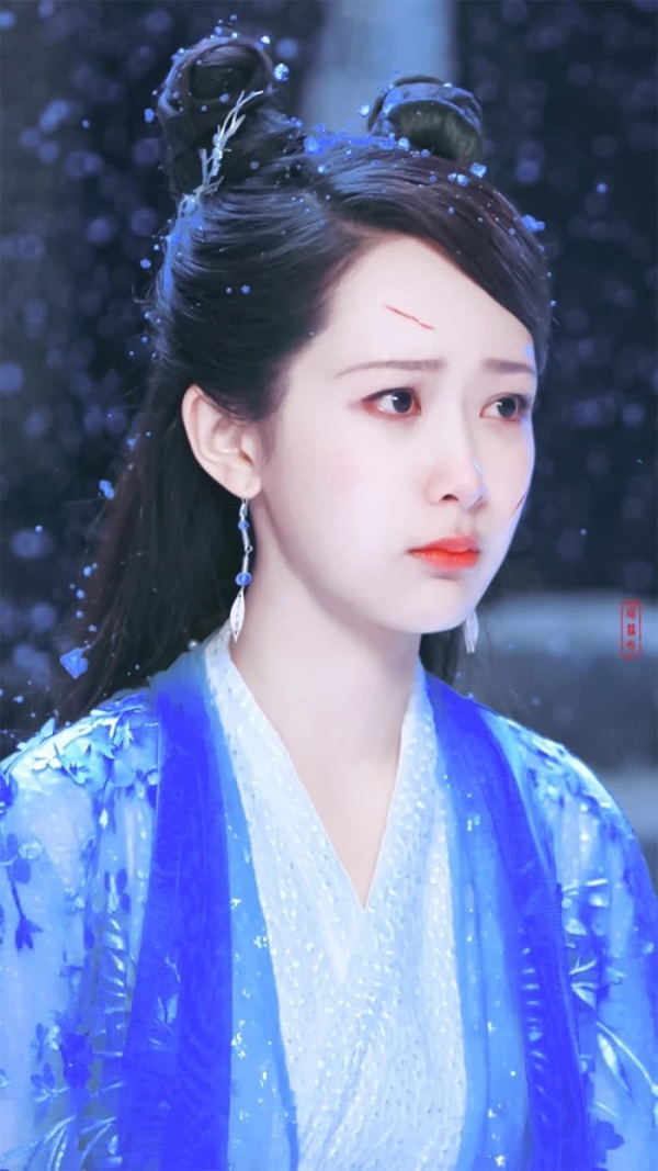 原创青簪行公布新海报杨紫白衣秀美若仙有种天下第一美的感觉