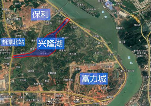 九华兴隆湖初露峥嵘!_湘潭