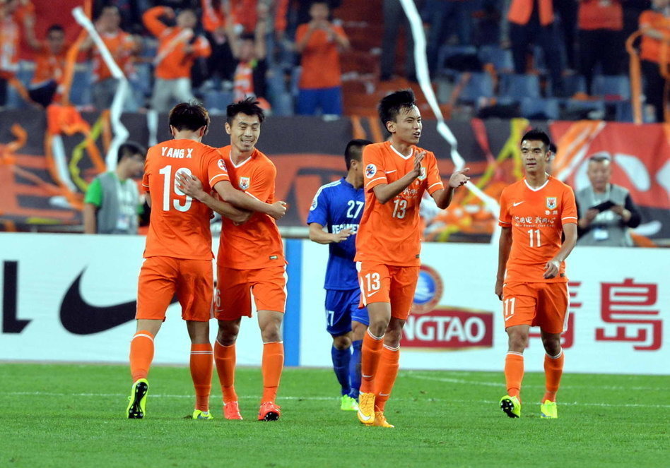 2015年4月22日 亚冠e组第5轮山东鲁能3比1越南平阳