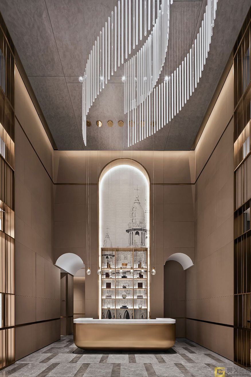 售楼处轻奢且典雅