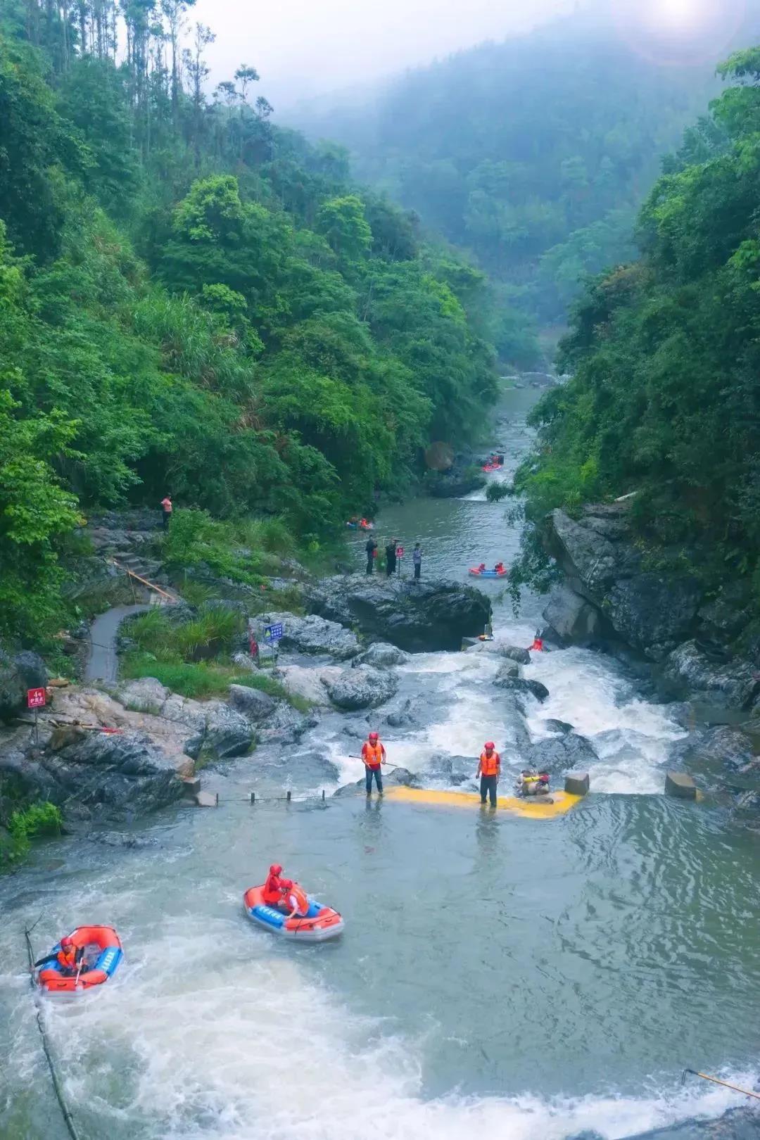 漳平第一漂龙孝岩漂流首创3米悬空等你来漂