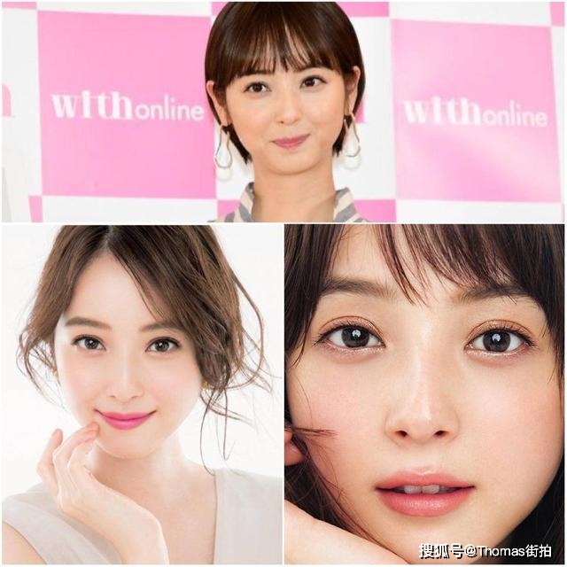 9个日系女星个性妆容发型,大眼美女佐佐木希,圆润脸美出新高度_日本