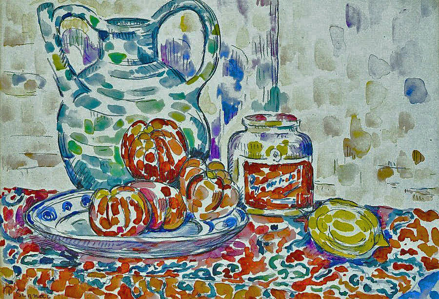 新印象派画家保罗西涅克静物篇