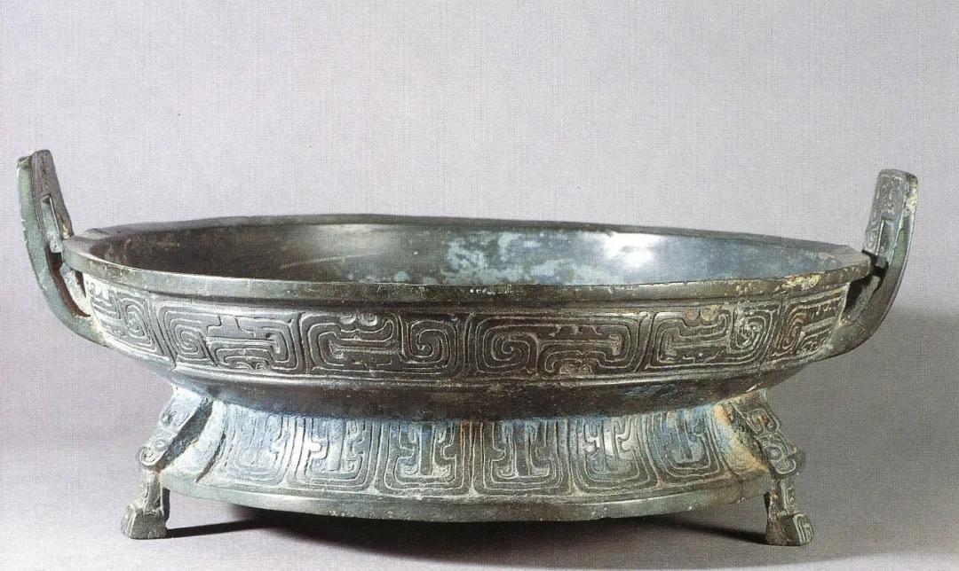 史上最奢华的"平底锅":青铜盘_兮甲
